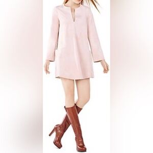 NWOT BCBGMAXAZRIA Beritt Swing Dress in Bare Pink size Small